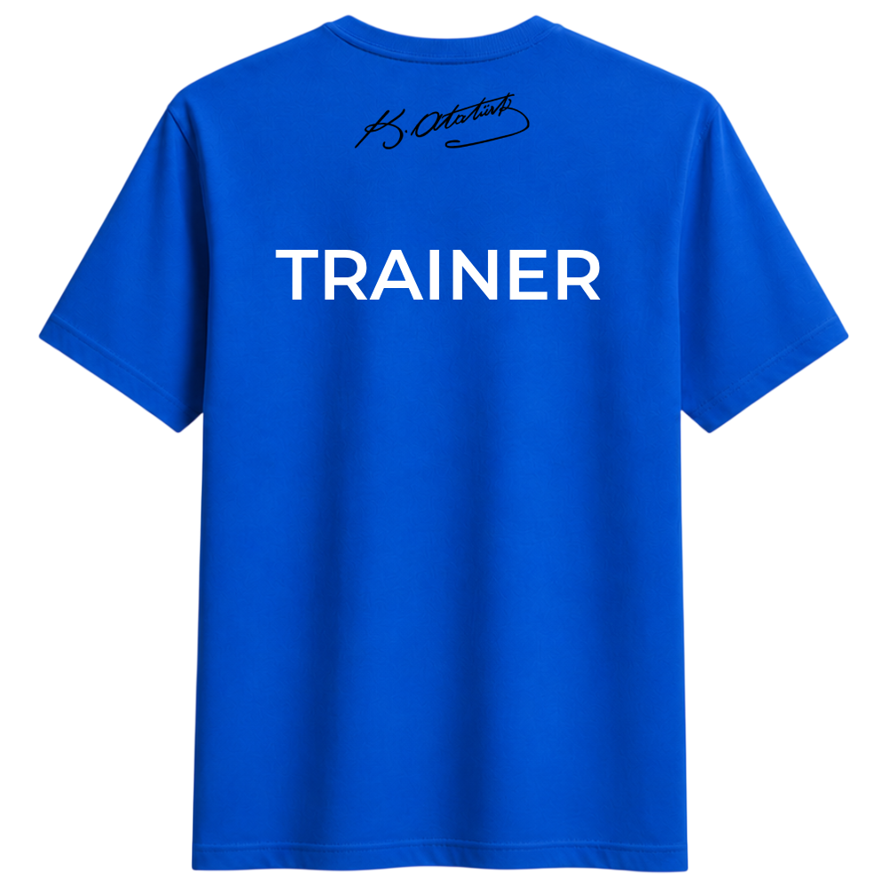 Kişiye Özel Trainer Baskılı Tişört - 5 adet
